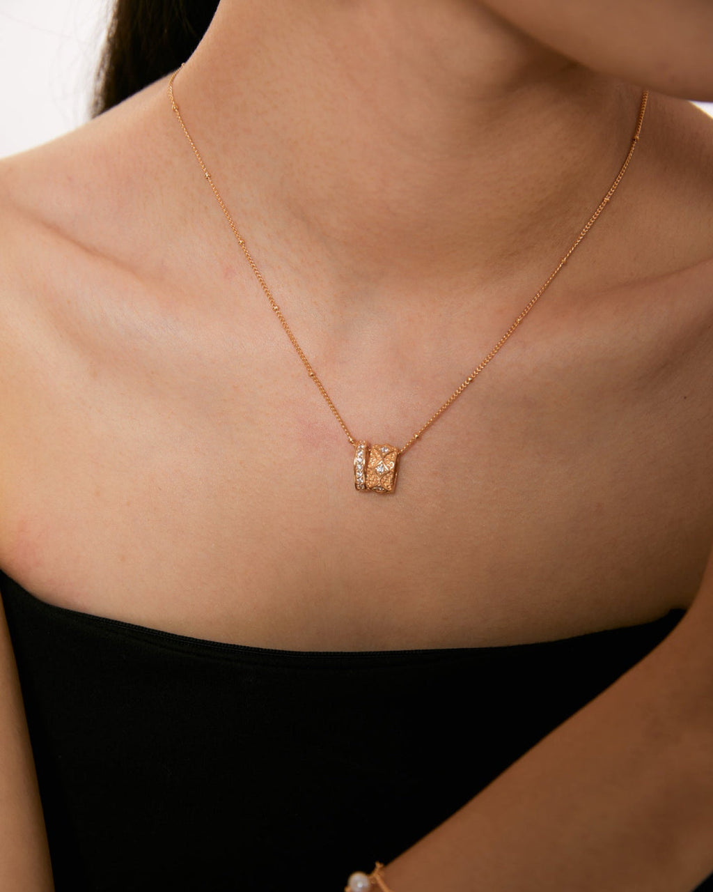 【Textured Starscape 】Pendant Necklace