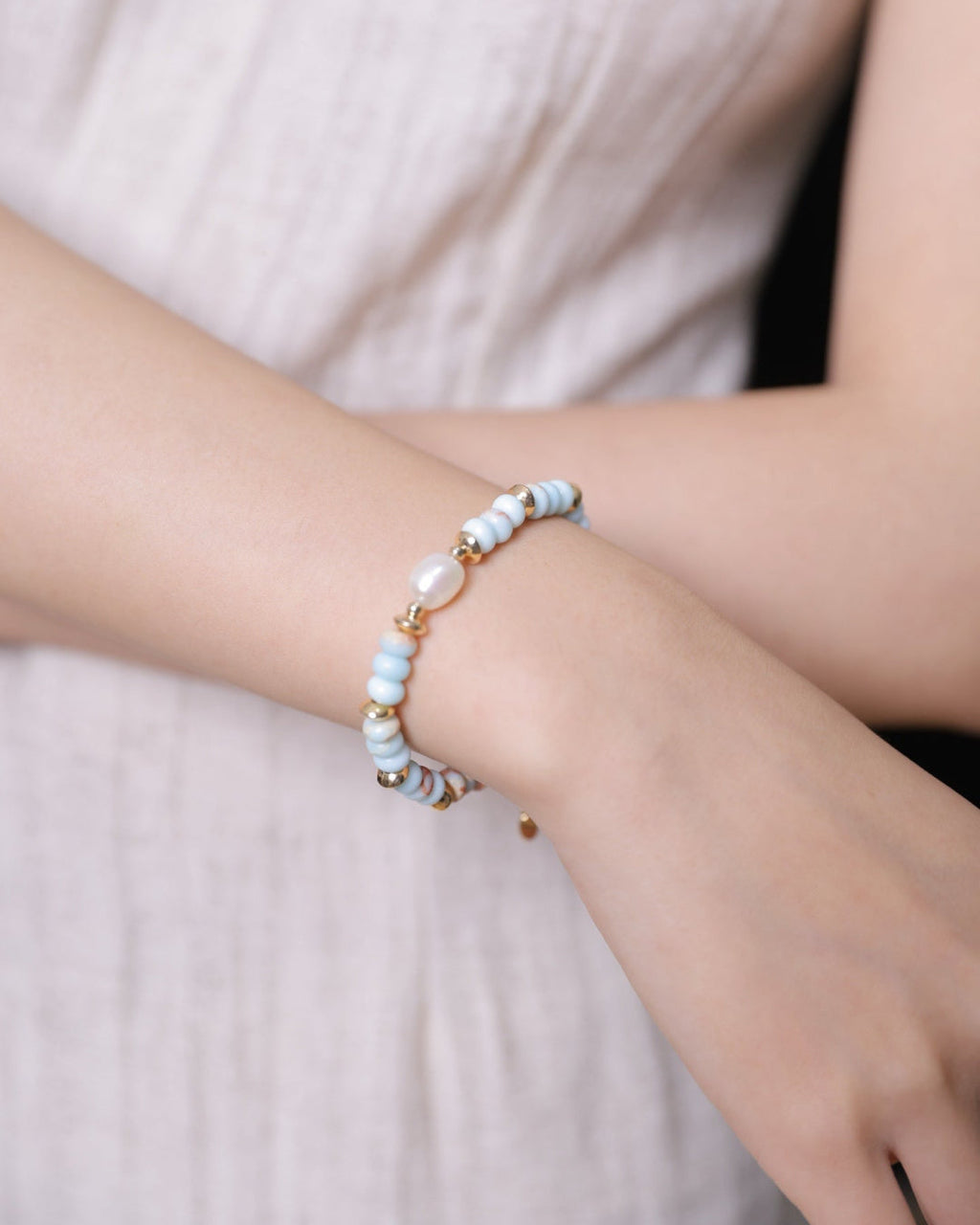 Natural Pearl Bracelet,Shoushan Stone (Agate)
