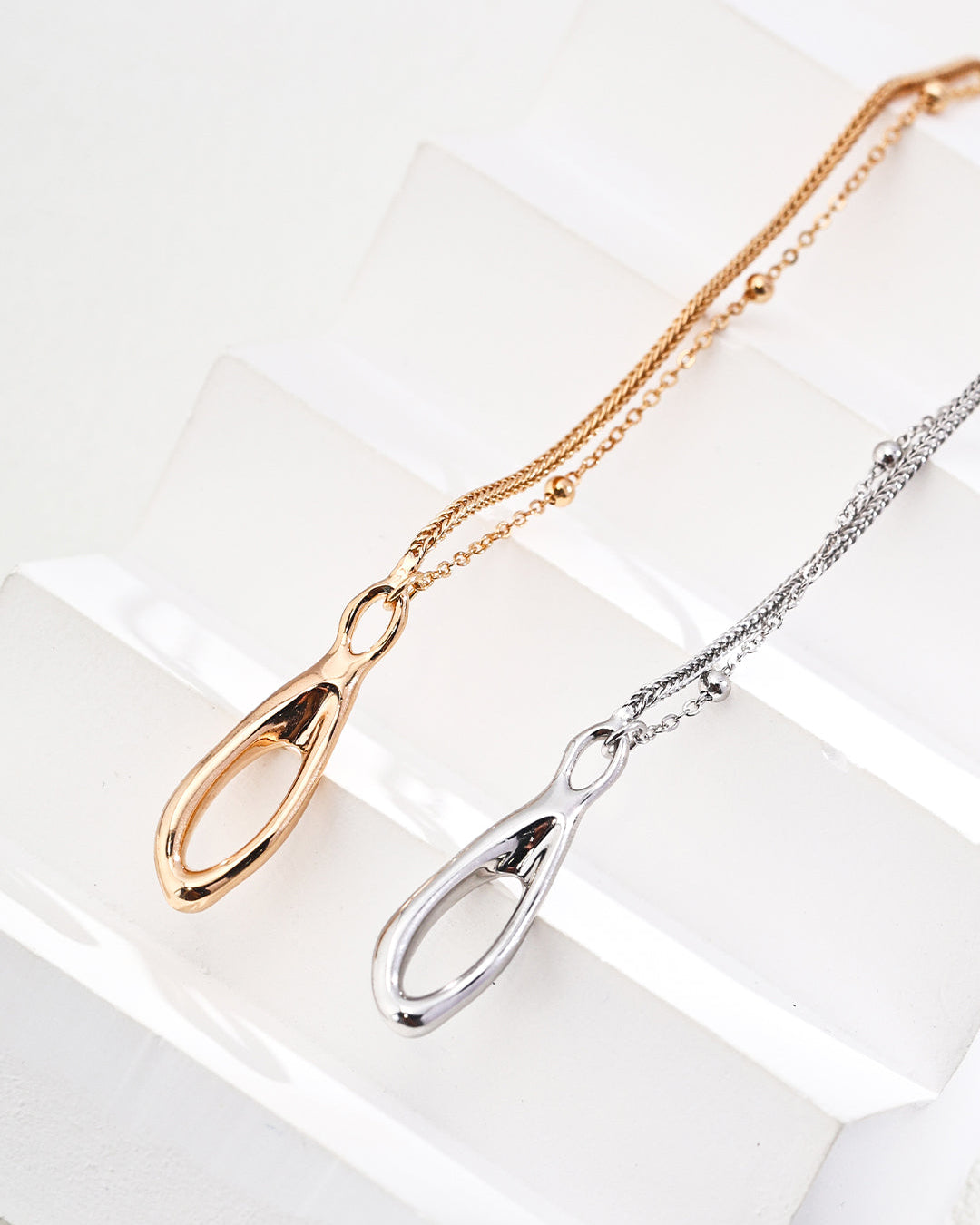 S925 Sterling Silver Classic Bracelet sliver/gold