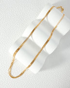 Layers Sterling Silver Snake Chain