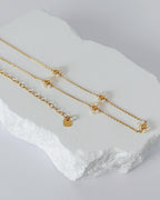Gold-Plated Sterling Silver Blossom Necklace