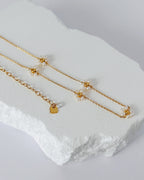 Gold-Plated Sterling Silver Blossom Necklace