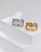 S925 Sterling Silver Pearl Ring