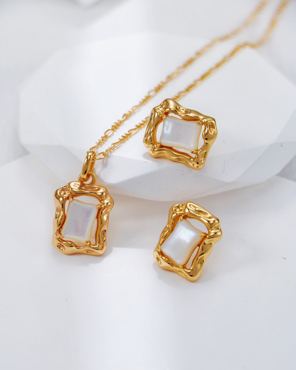 S925 Sterling Silver & Mother of Pearl Jewelry Series