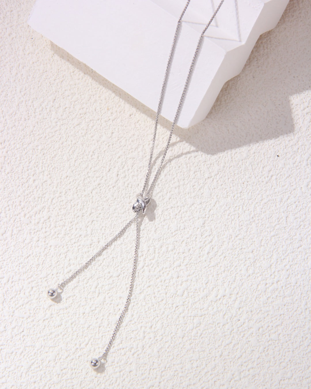 S925 Sterling Silver Fashion Tassel Necklace