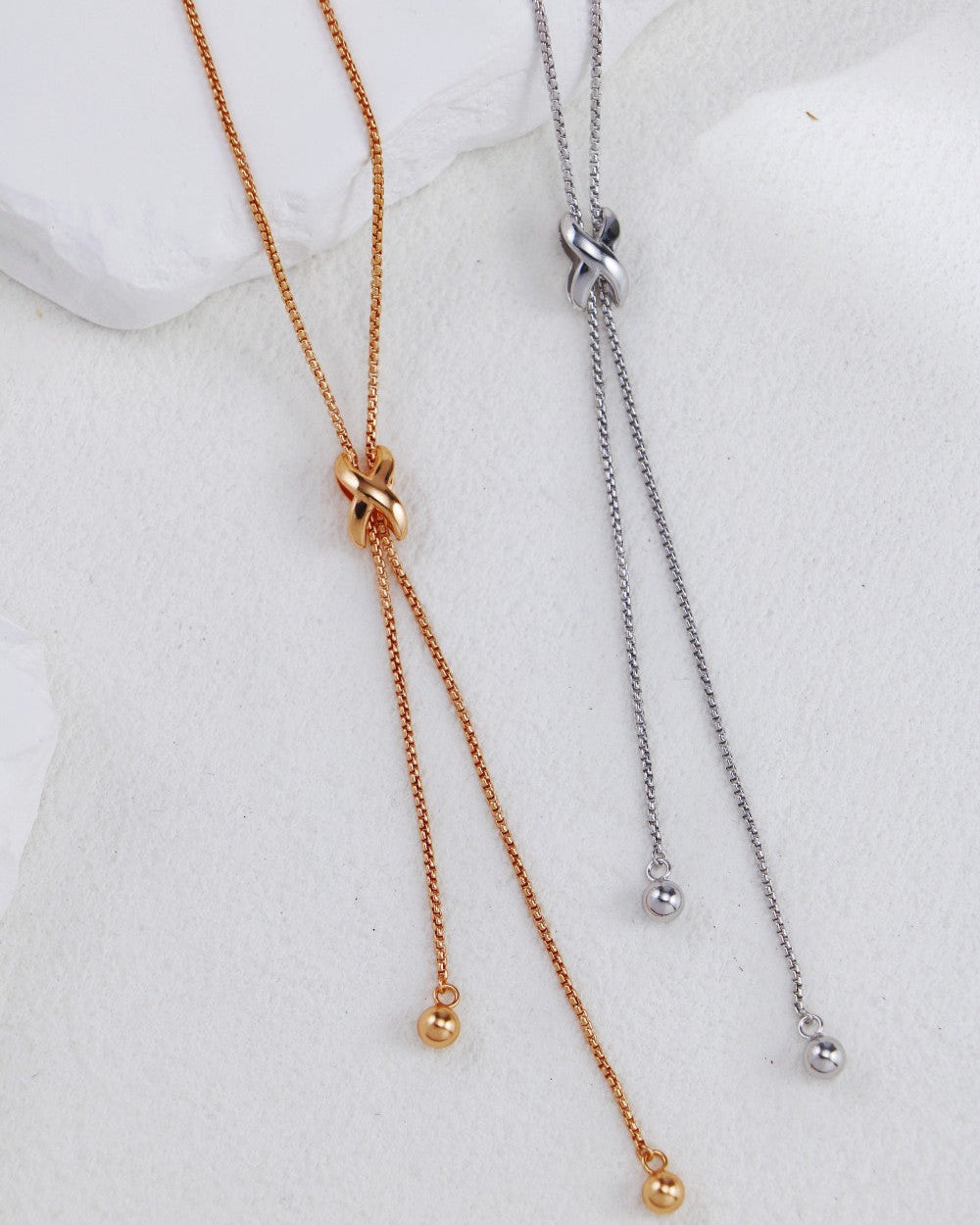 S925 Sterling Silver Fashion Tassel Necklace