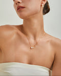 S925 Gold-Plated Minimalist Pearl Necklace Series