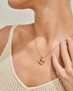S925 Gold Calla Chalcedony Collection