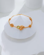 S925 Gold Calla Chalcedony Collection
