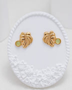 S925 Gold Calla Chalcedony Collection