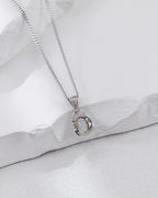 S925 Silver Mother-of-Pearl Necklace