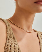 S925 Sterling Silver Faceted Flat Snake Chain Collection