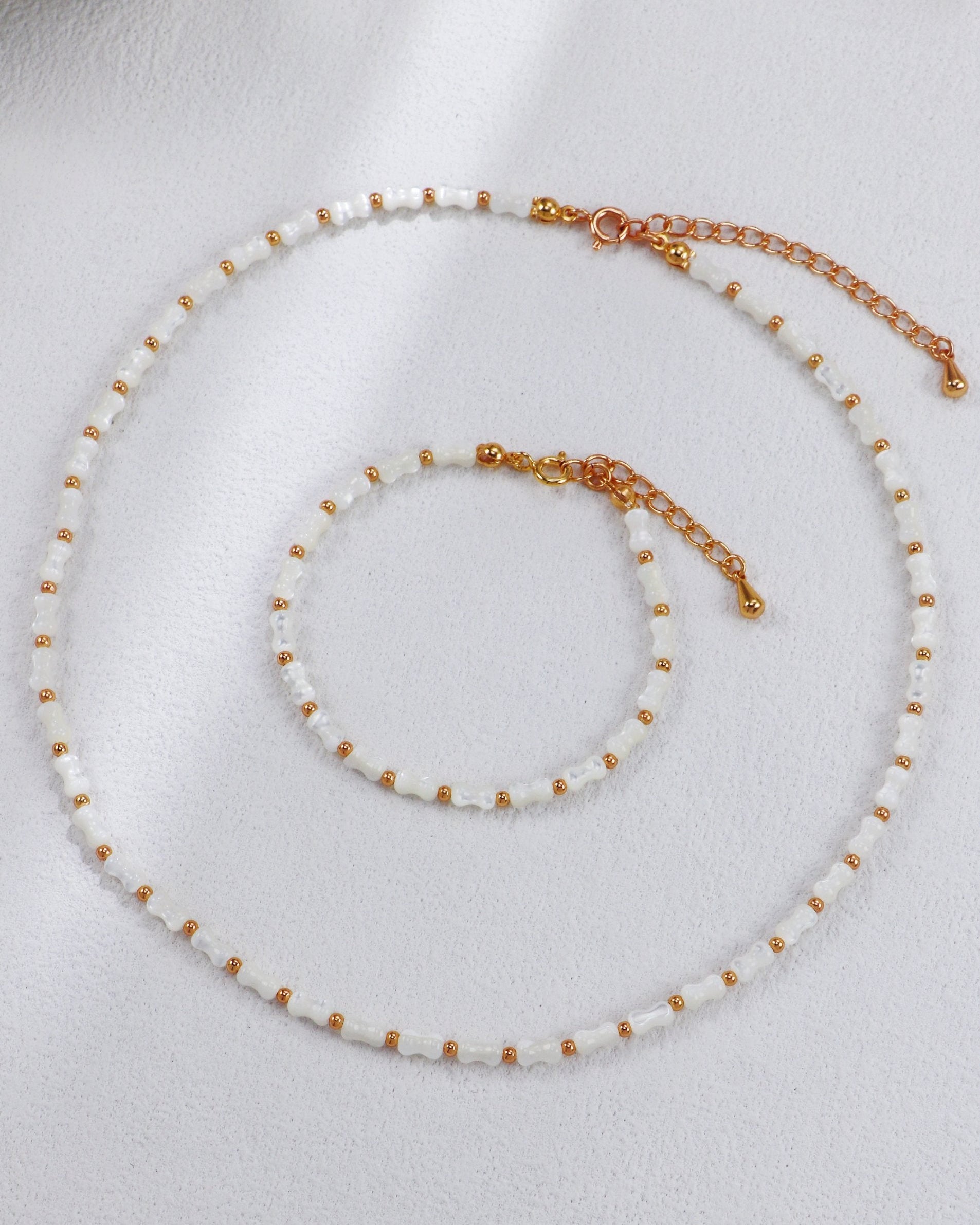 S925 Gold-Plated Mother-of-Pearl Series