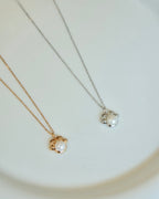 S925 Sterling Silver “Paw & Pearl” Necklace