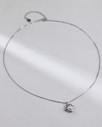 S925 Sterling Silver “Paw & Pearl” Necklace