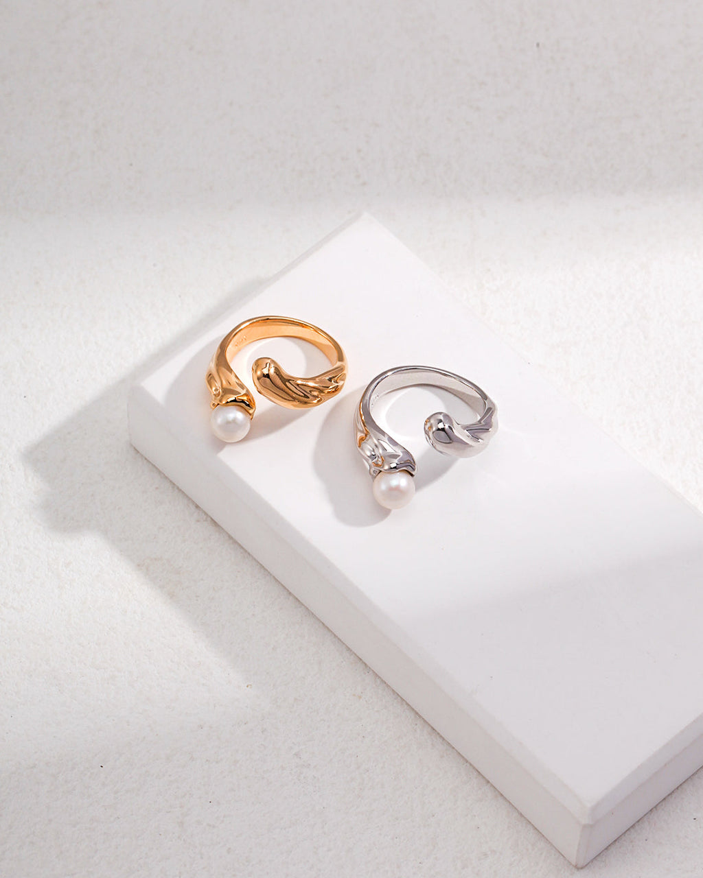 Sterling Silver Pearl Ring