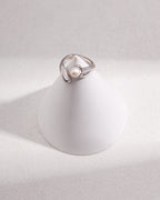 Sterling Silver Pearl Ring