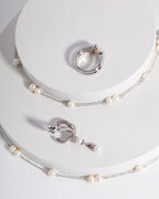 Sterling Silver Pearl Ring