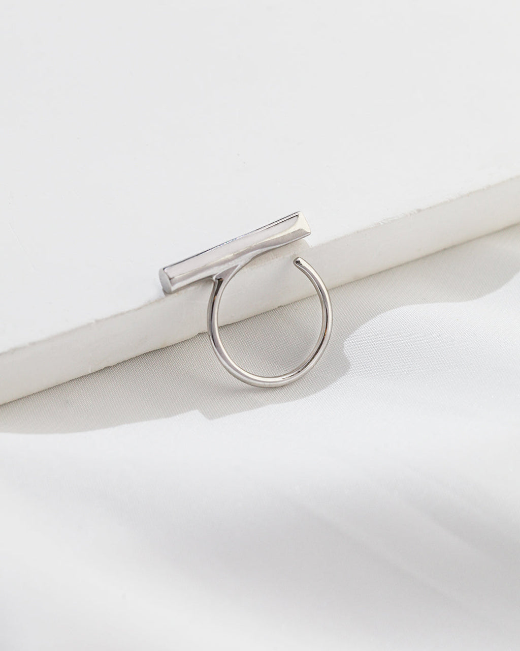 Sterling Silver Geometric Ring