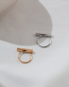 Sterling Silver Geometric Ring