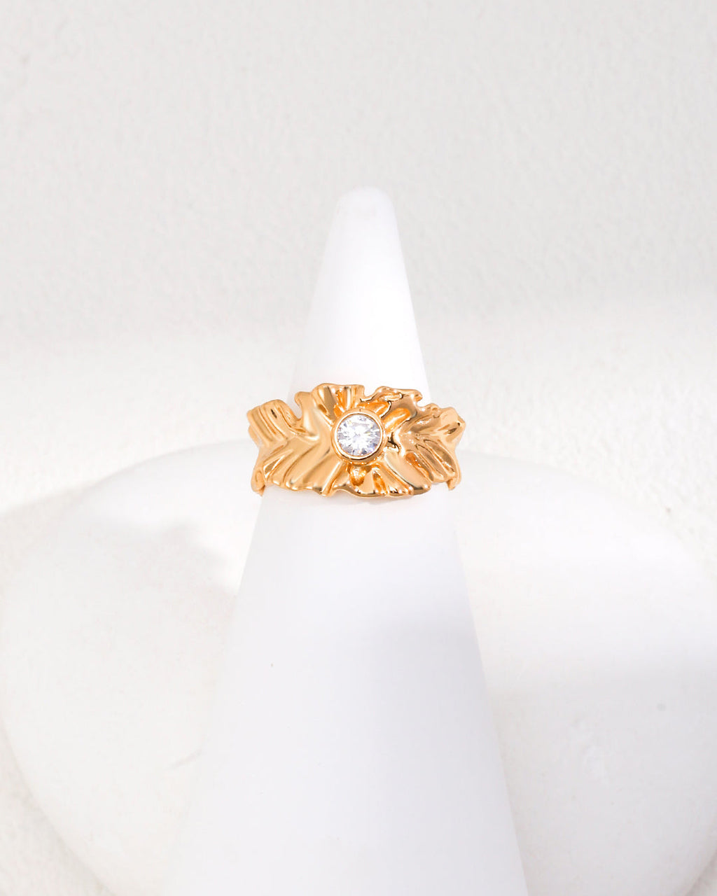 Sterling Silver Minimalist Pearl Ring