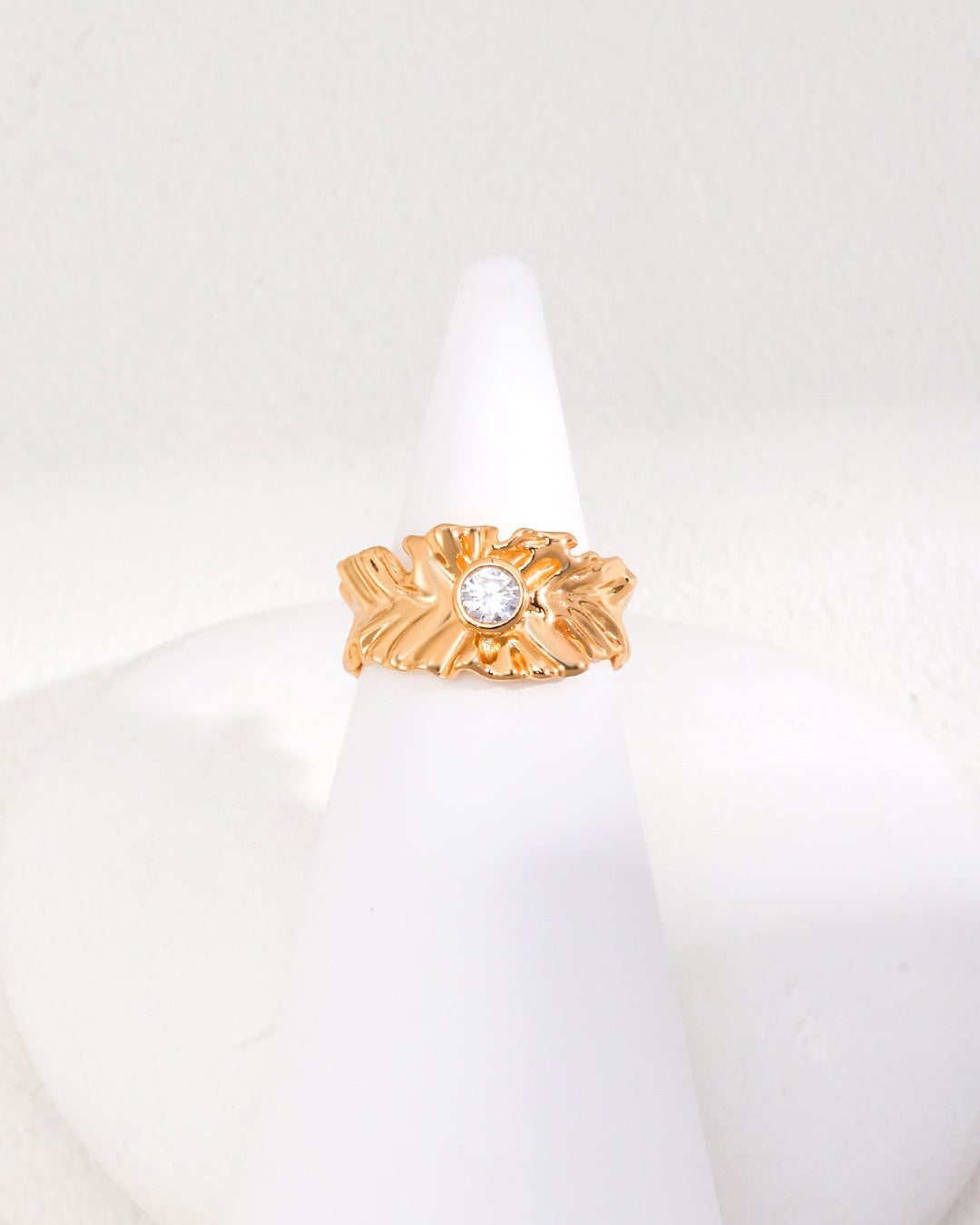 Sterling Silver Minimalist Pearl Ring