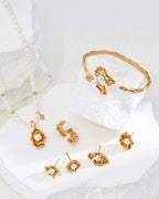 Collection Wave · Bracelet en argent sterling et perles