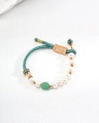 Sterling Silver Pearl Bracelet