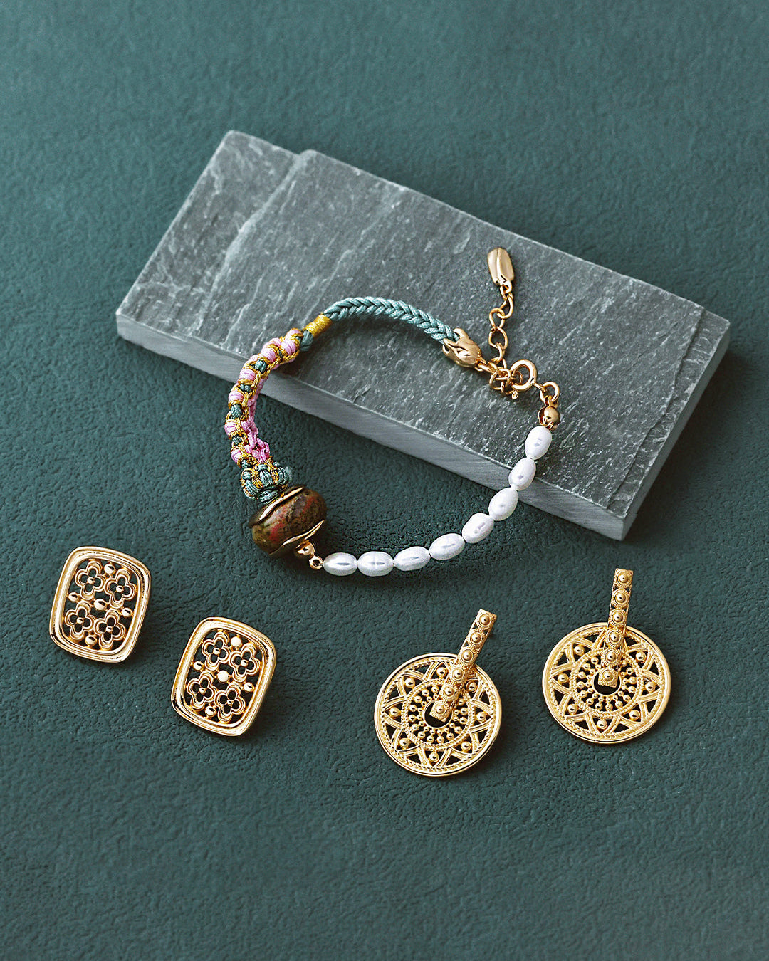 Pearl Bracelet & Cord