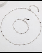 Sterling Silver Minimalist Necklace/Bracelet