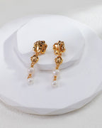 S925 Molten Gold & Pearl Collection