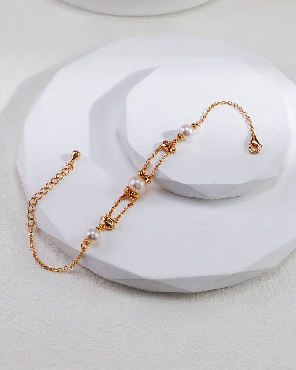 S925 Molten Gold & Pearl Collection