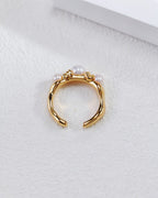 S925 Molten Gold & Pearl Collection