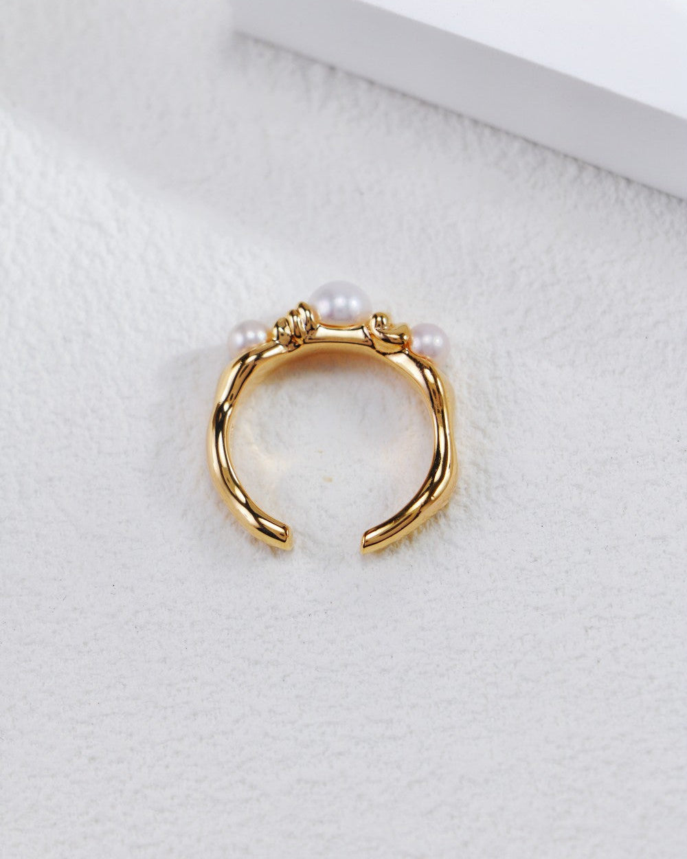 S925 Molten Gold & Pearl Collection