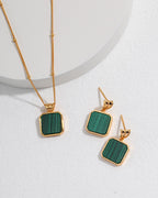 S925 Sterling Silver & Malachite Series