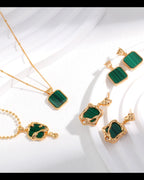 S925 Sterling Silver & Malachite Series