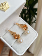 S925 Silver & Natural Freshwater Pearl