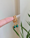 Malachite Secret Realm Earrings