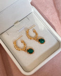 Malachite Secret Realm Earrings