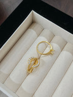【Kiss of Time】Transformable Ring Set