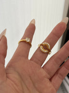 【Kiss of Time】Transformable Ring Set