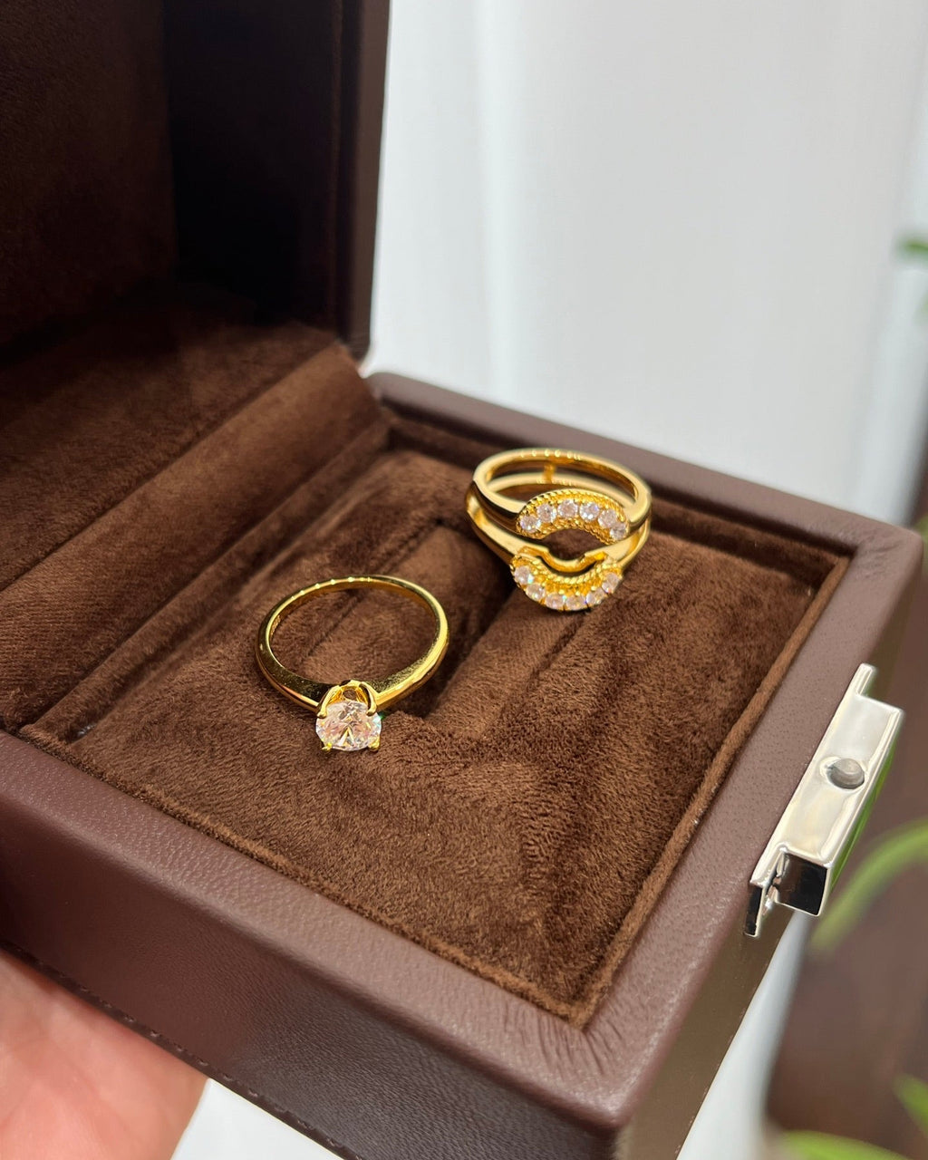 【Kiss of Time】Transformable Ring Set