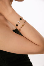 【Rebel's Garden】 Dark Floral Bracelet