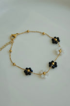 【Rebel's Garden】 Dark Floral Bracelet