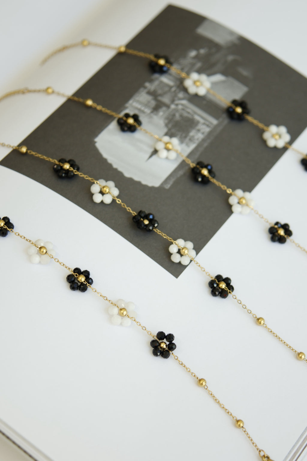 【Rebel's Garden】 Dark Floral Bracelet