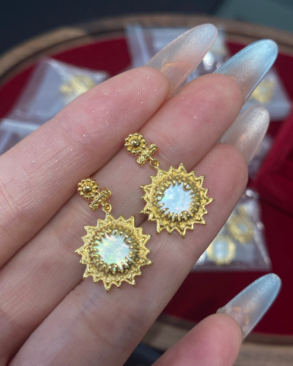 【Shell Sundial】 Earrings