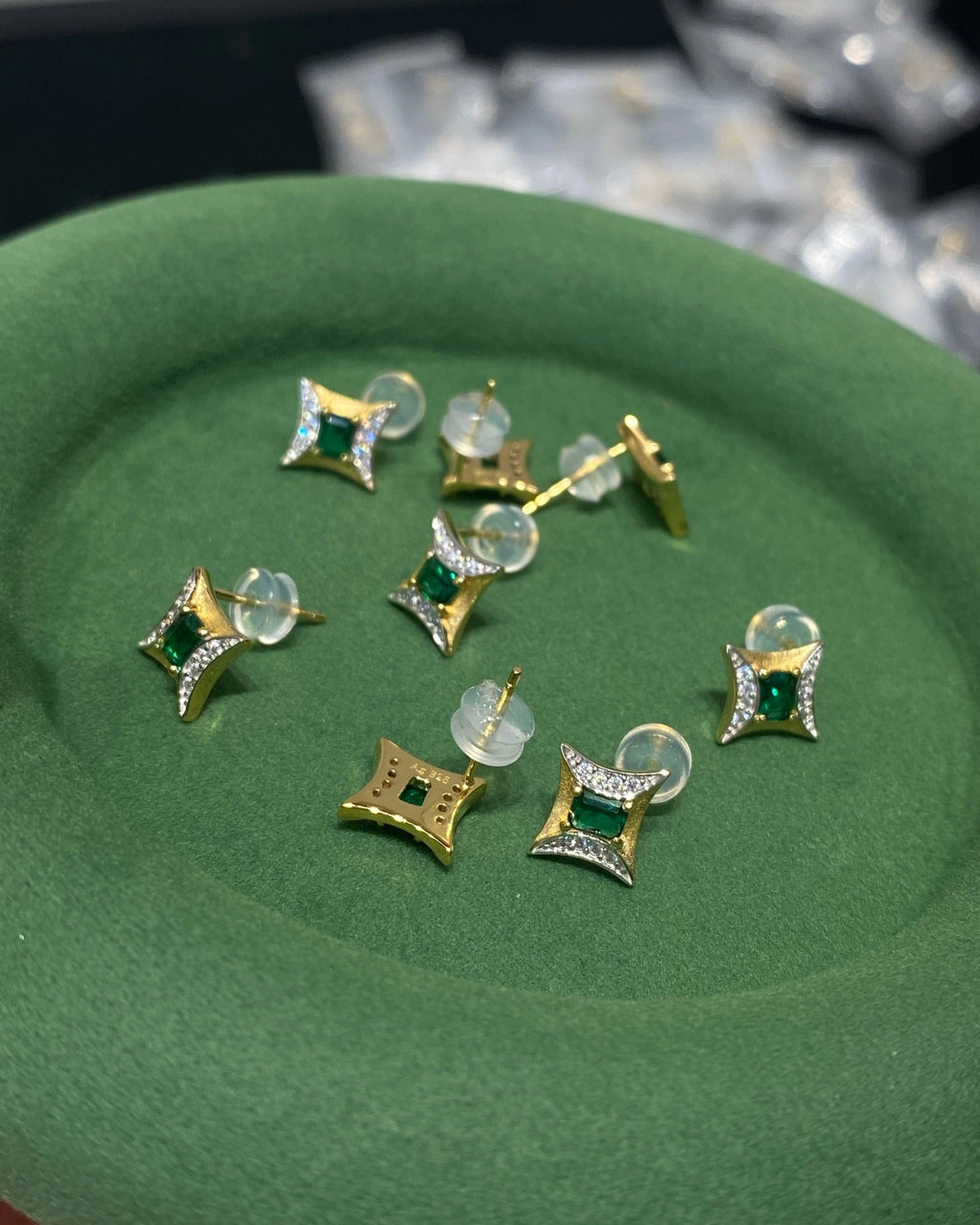 「Clash of Edge & Grace」 Earrings