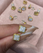 「Starlight in Bloom」 Earrings