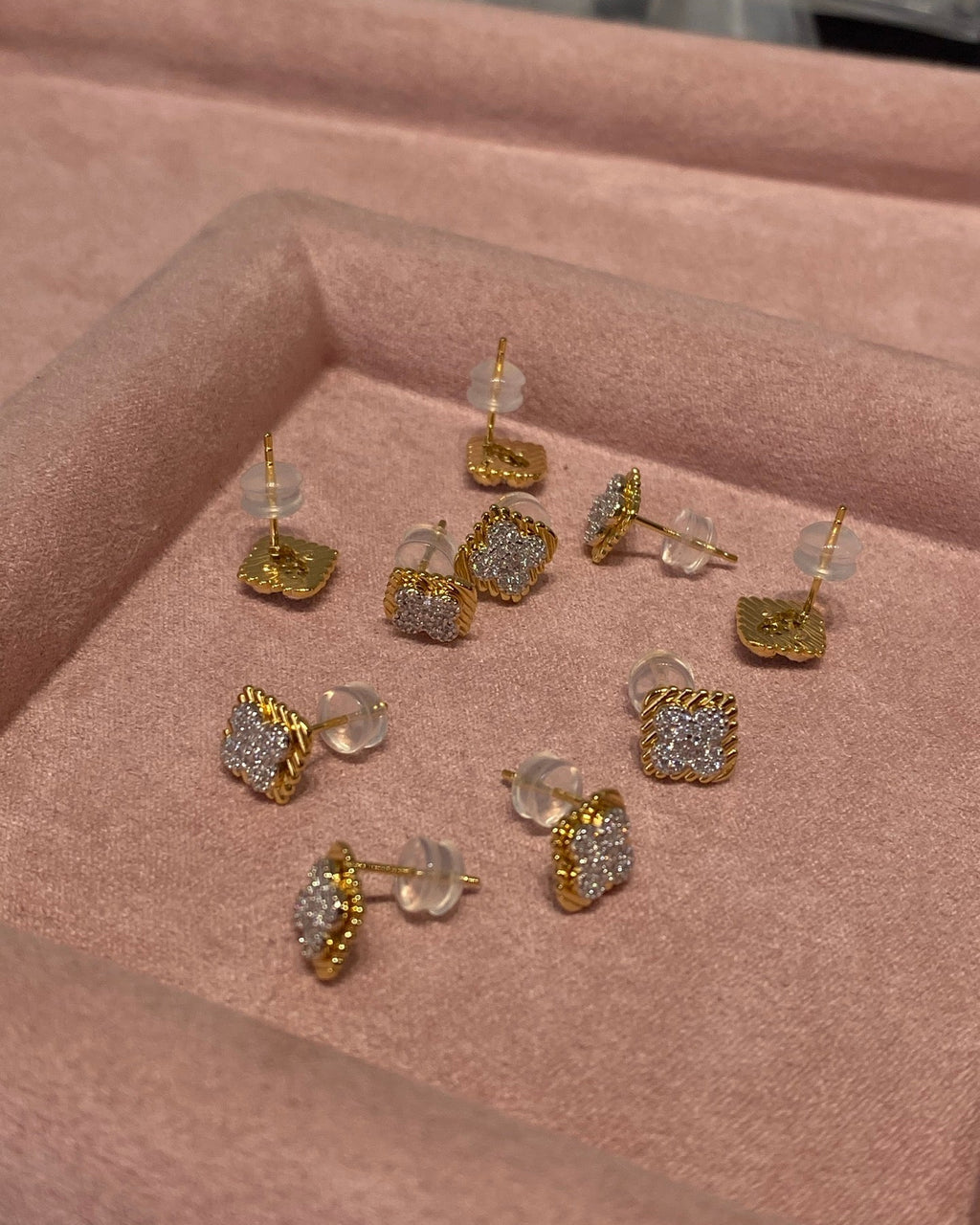 「Starlight in Bloom」 Earrings