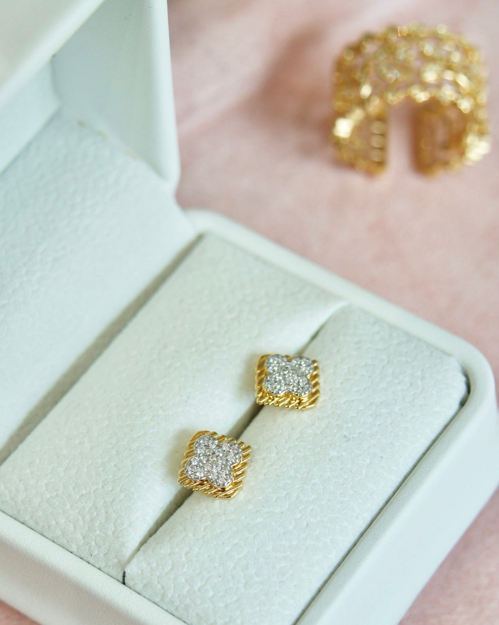 「Starlight in Bloom」 Earrings